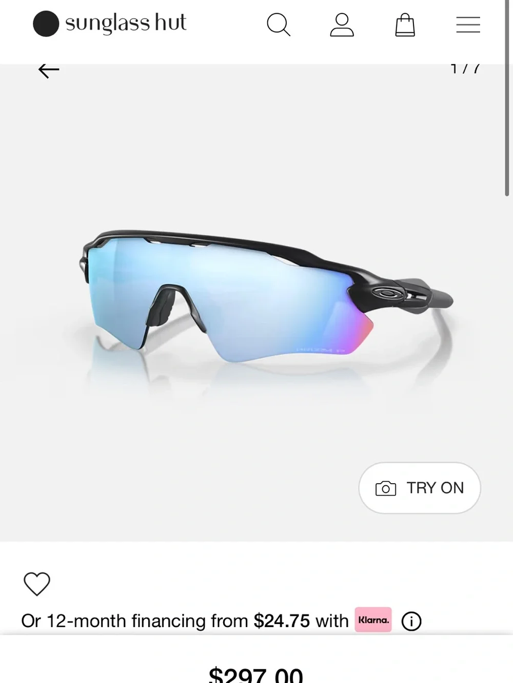 Oakley radar polarized sunglasses